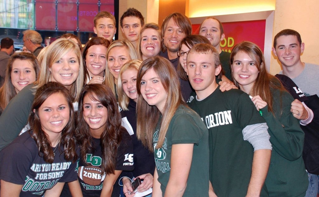 Brian Willer & DECA Visit with Keith Urban on GMA